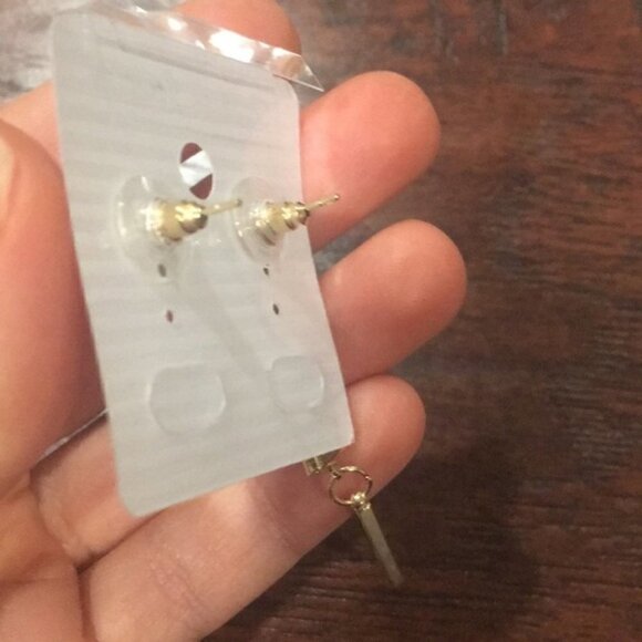 Boho Geometric Asymmetrical Earrings jewelry - Picture 4 of 5